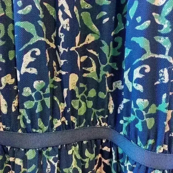 NWT WOMENS MAX STUDIO BLUE HALTER NECK SUMMER DRESS SIZE XL MSRP $118. - Picture 6 of 11